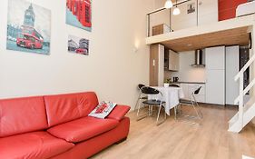 Grey Red Apartments
